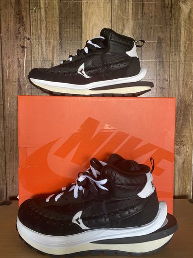 Jean-Paul Gaultier × sacai × Nike Vapor Waffle "Black/Black-White"