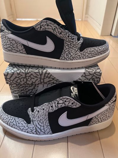 Nike Air Jordan 1 Retro Low OG "Black Cement"