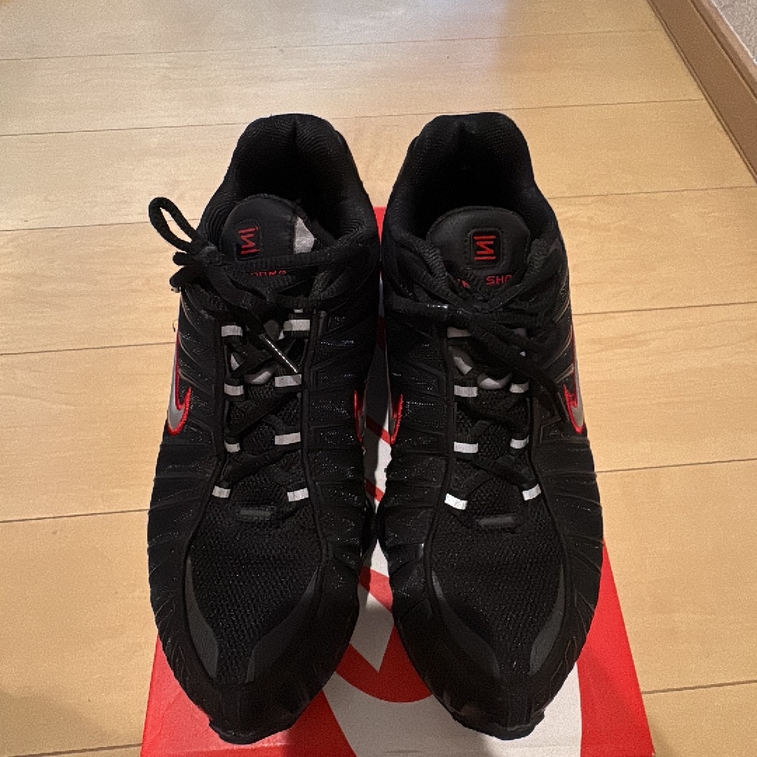 Nike Shox TL "Black/University Red/Metallic Silver"