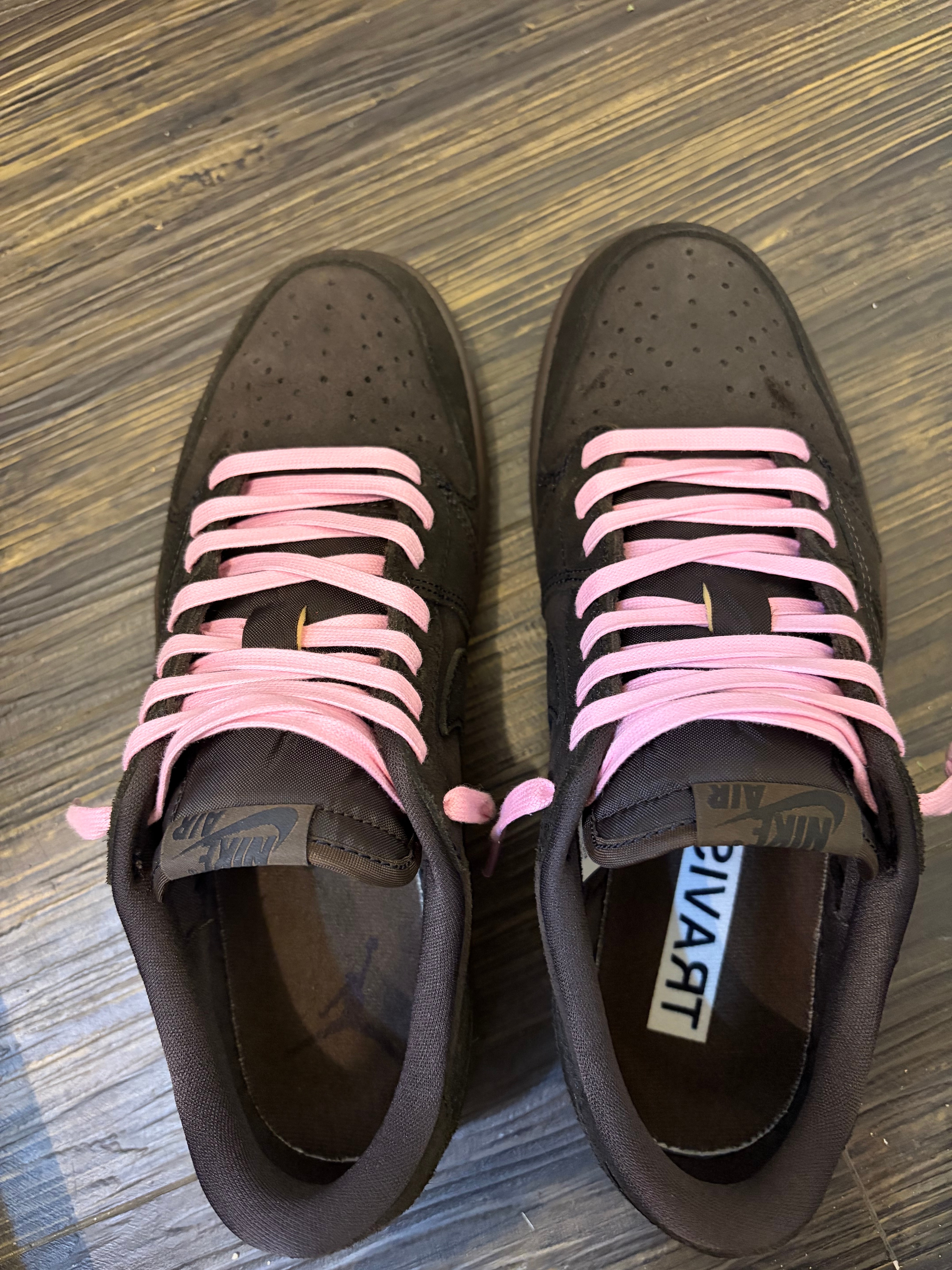 Travis Scott × Nike Air Jordan 1 Low OG SP "Velvet Brown and Dark Mocha"