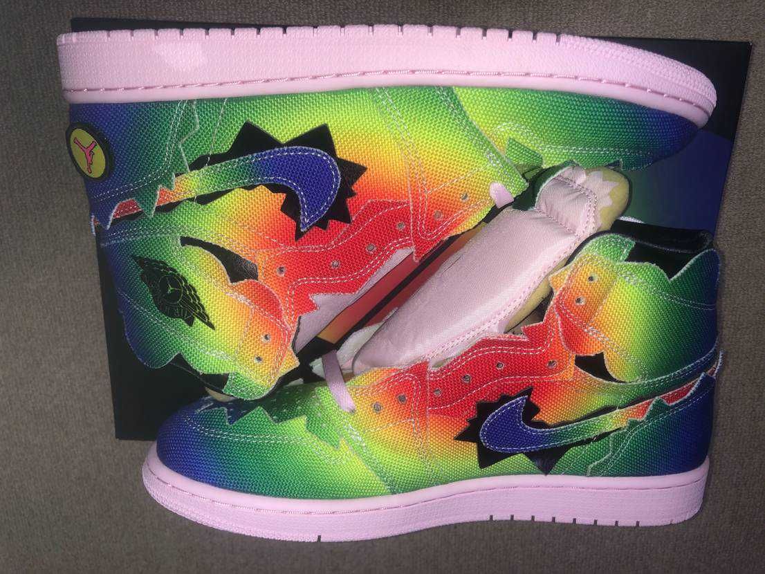 J Balvin × Nike Air Jordan 1 High OG "Rainbow"