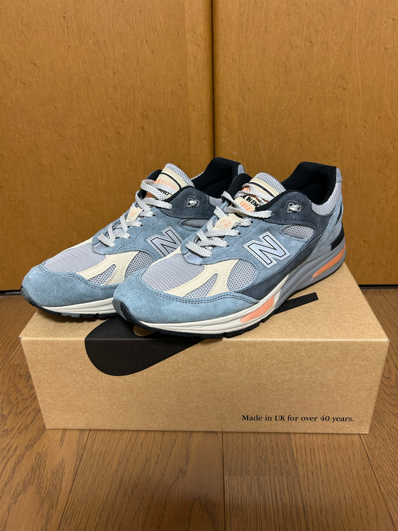 New Balance 991V2 "Blue Silver"