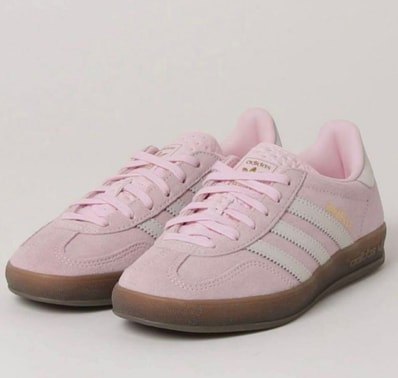adidas Women's Gazelle Indoor "Clear Pink/Off White/Gum"