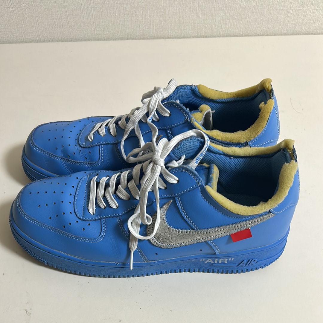 Off-White × Nike Air Force 1 Low "MCA University Blue"