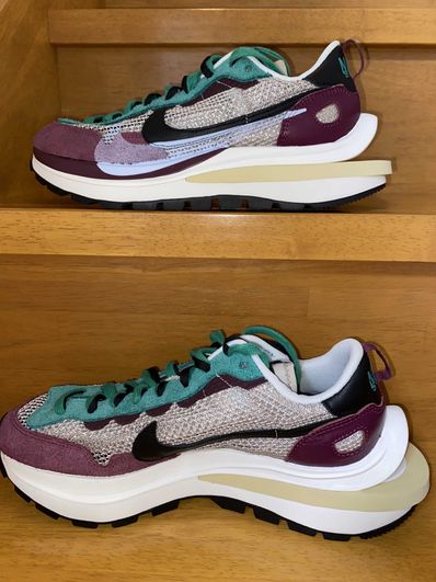 sacai × Nike Vapor Waffle "String/Red/Green"