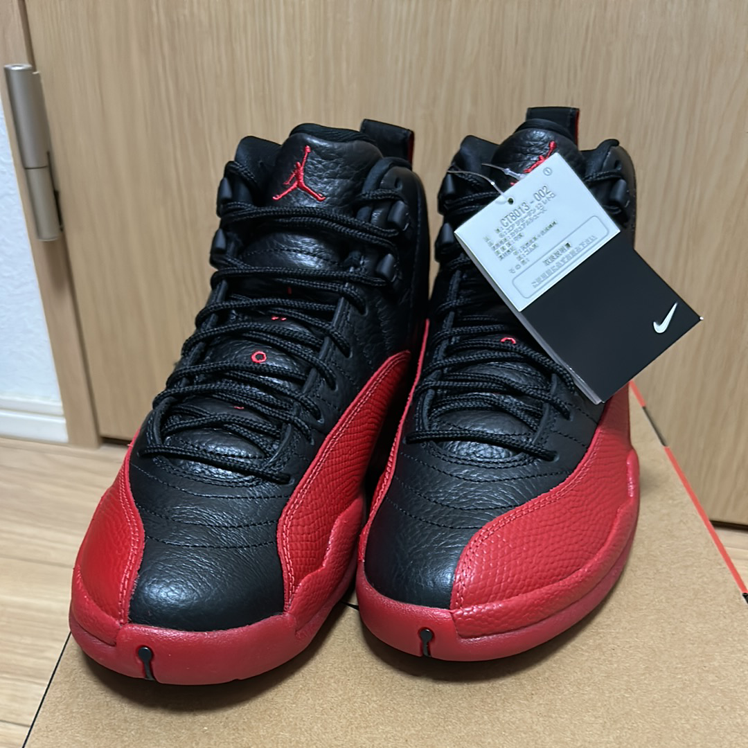 Nike Air Jordan 12 Retro "Flu Game/Black and Varsity Red" (2025)