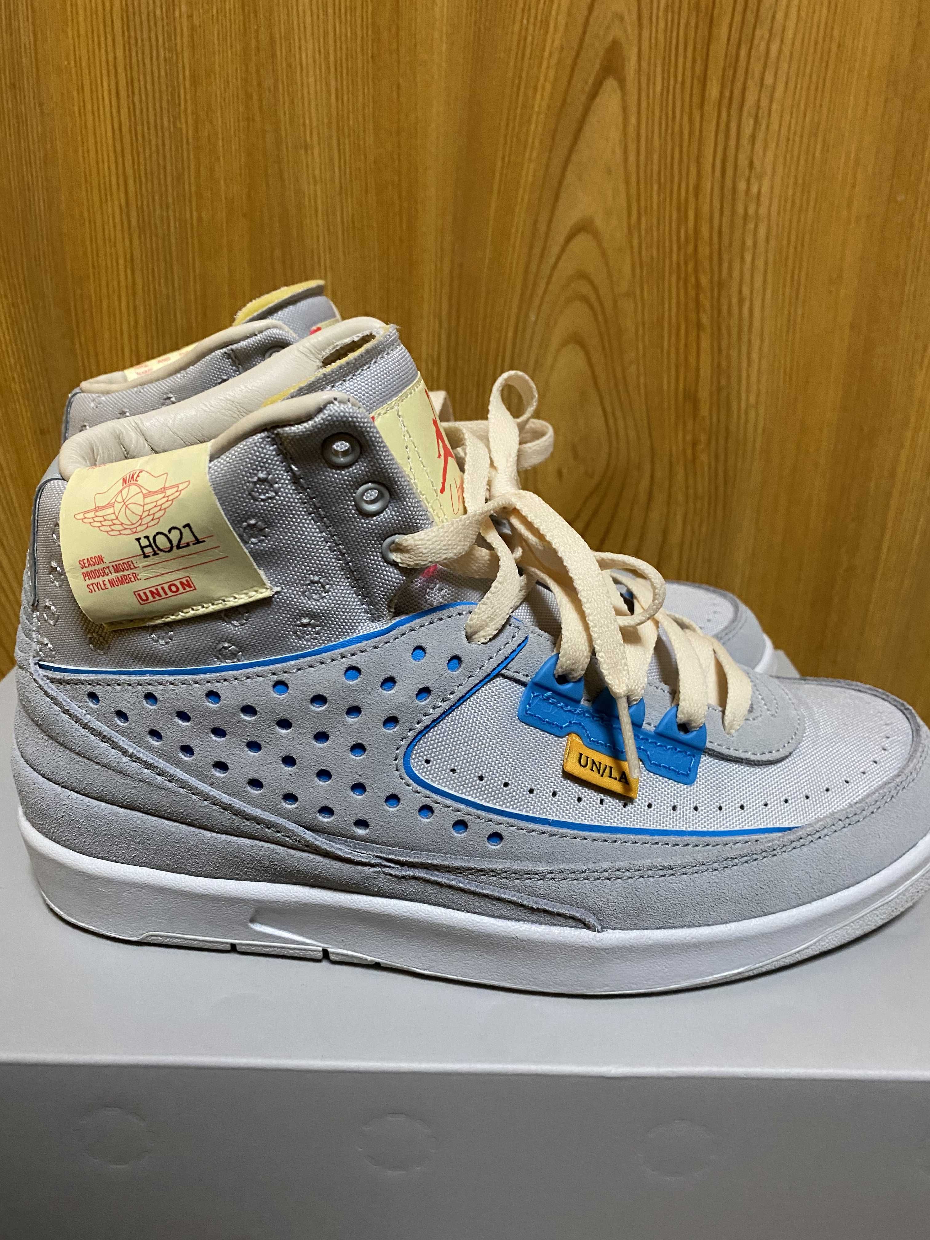 UNION × Nike Air Jordan 2 "Grey Fog"