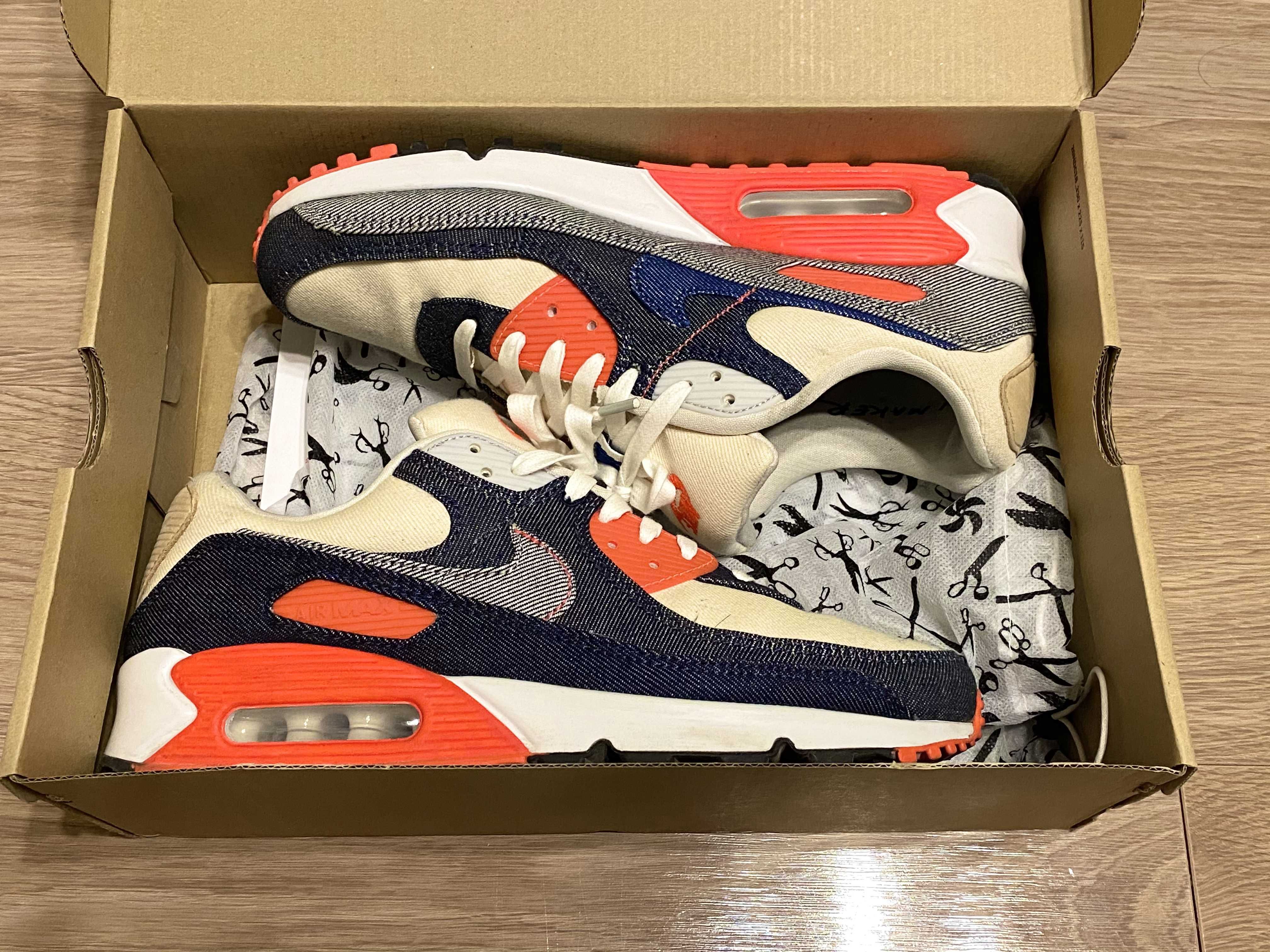 DENHAM × NIKE AIR MAX 90 "INFRARED"