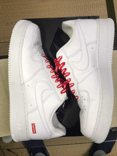 Supreme × Nike Air Force 1 Low "White"
