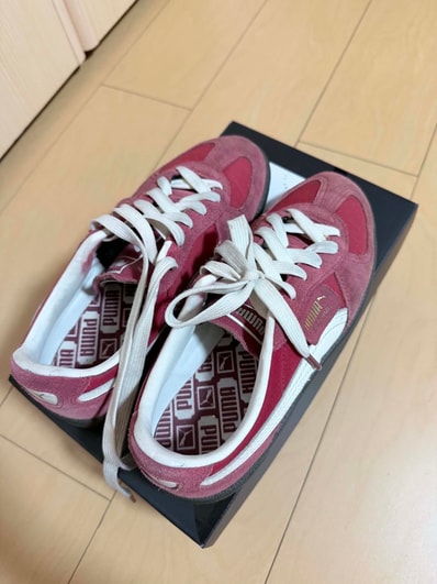 Puma Palermo OG "Intense Red/Warm White"