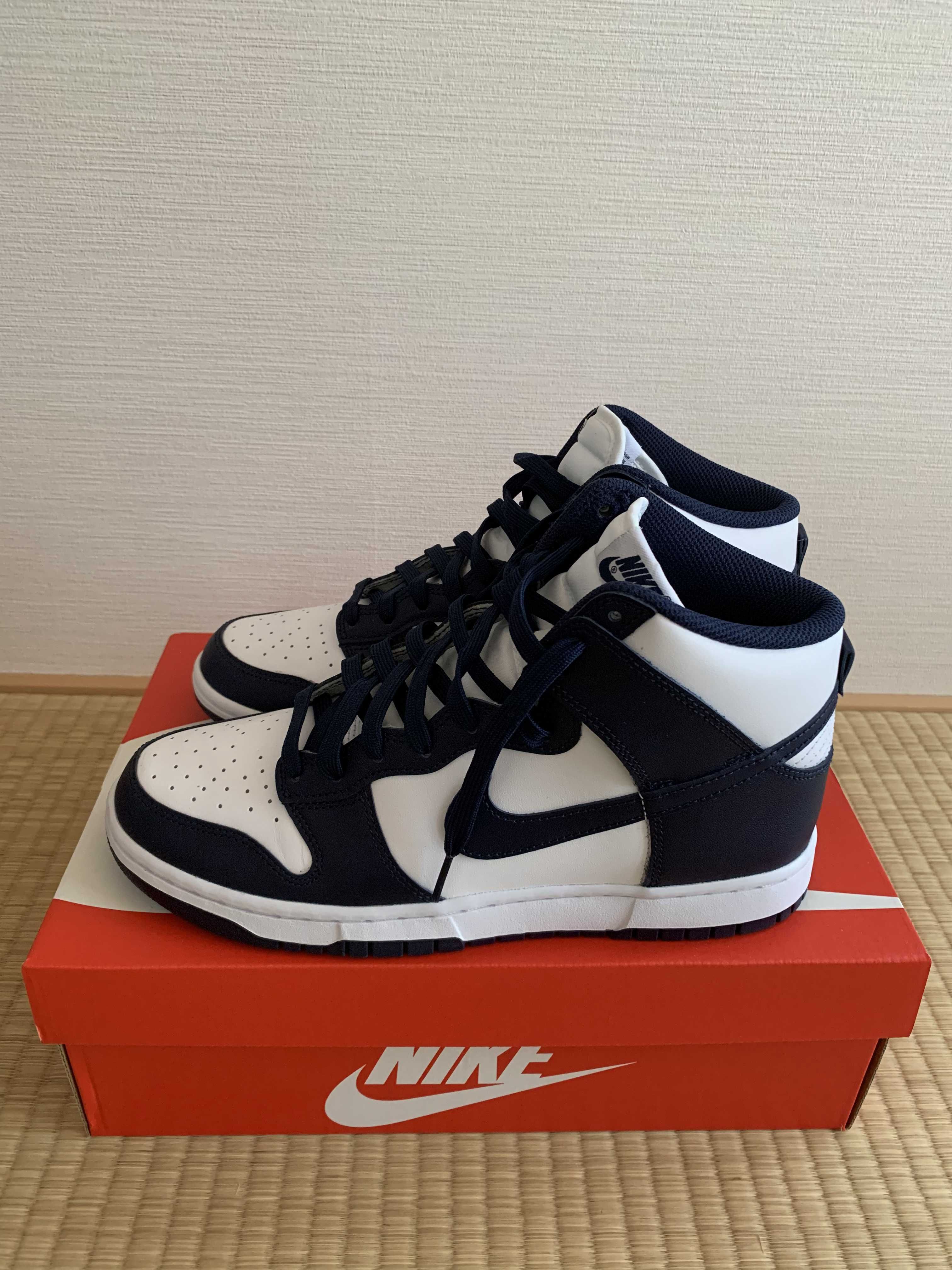 Nike Dunk High "Championship Navy"