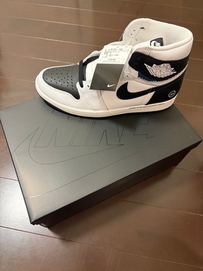 fragment design × UNION × Nike Air Jordan 1 Retro High OG "Black/White"