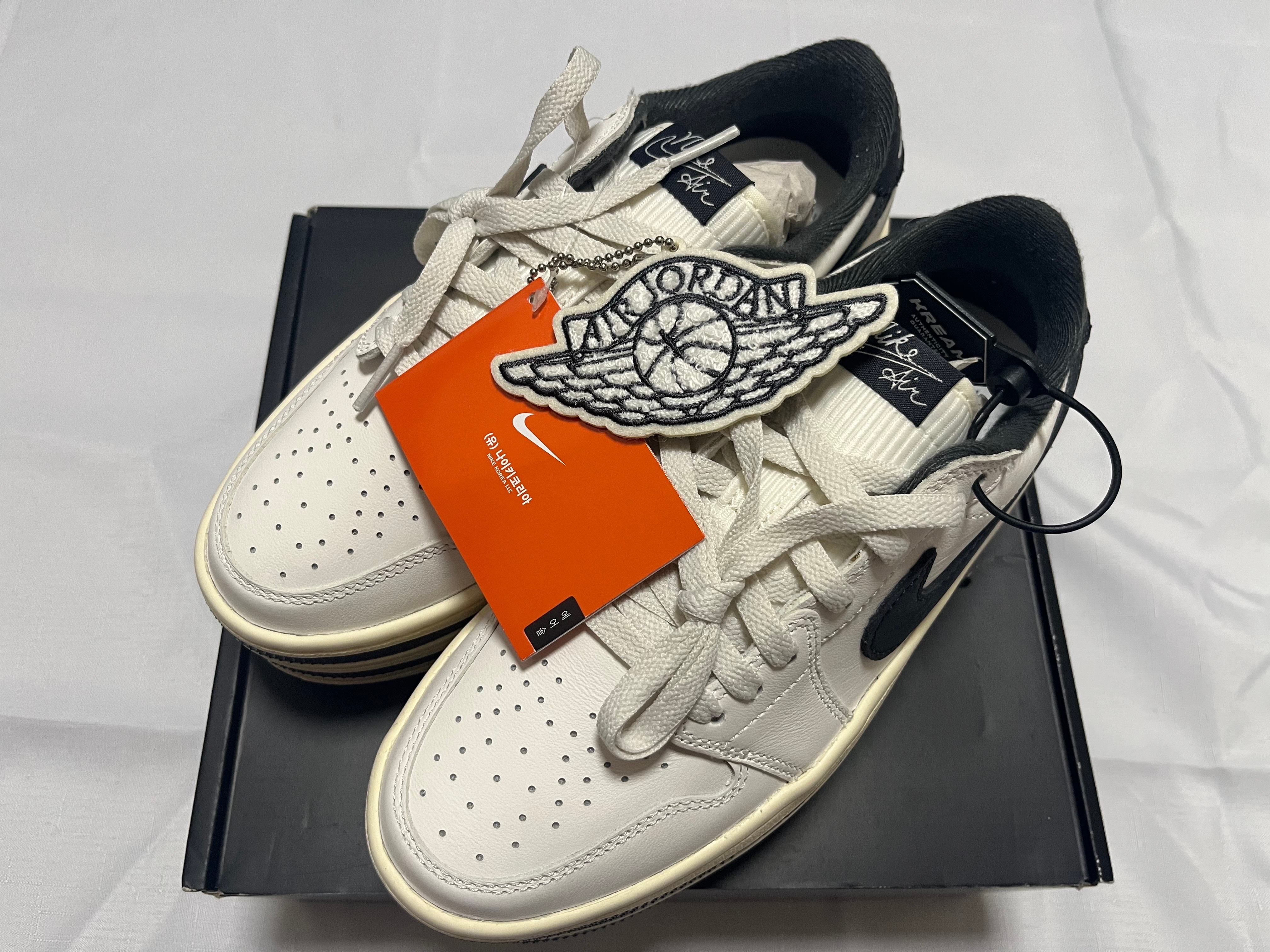 Nike Women's Air Jordan 1 Triple Stack "Sail/Black"
