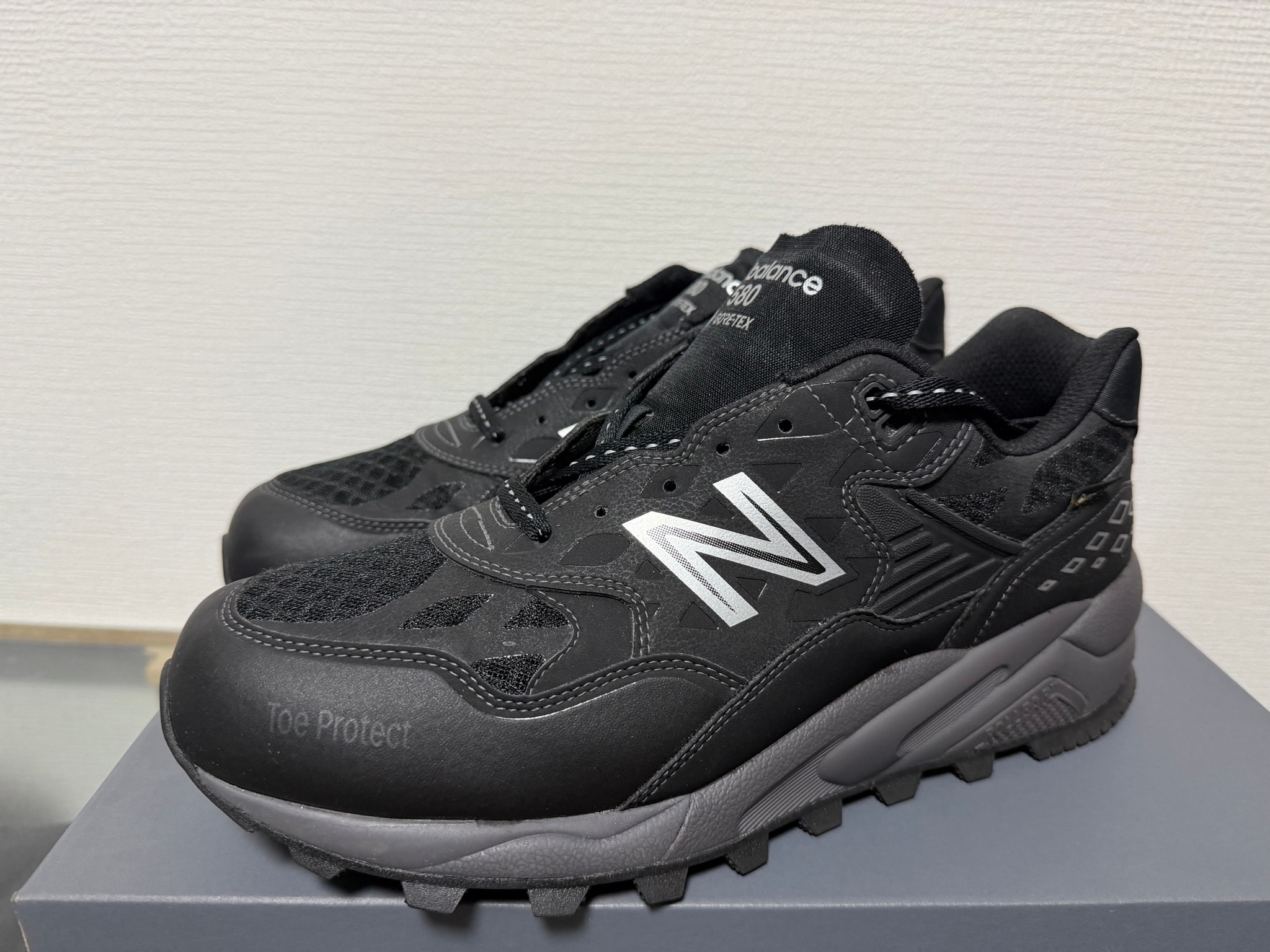 MASTERPIECE SOUND × Hombre Nino × mita sneakers × New Balance 580 GORE-TEX "Black"