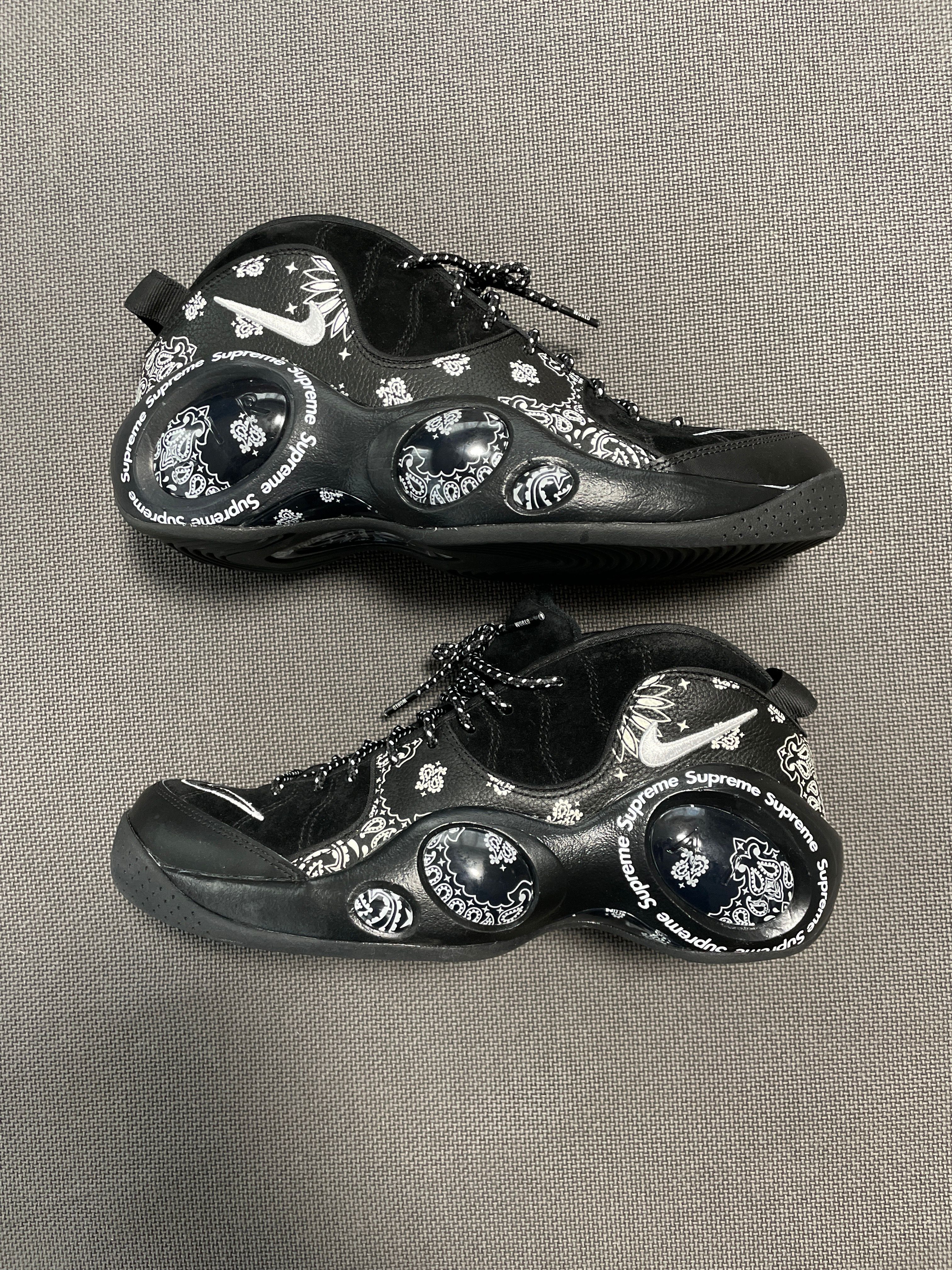 Supreme × Nike Air Zoom Flight 95 SP "Black/White"