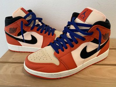 Nike Air Jordan 1 Mid "Team Orange Black"