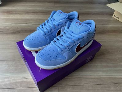 Nike SB Dunk Low Pro "Philadelphia Phillies/Valor Blue and Team Maroon"
