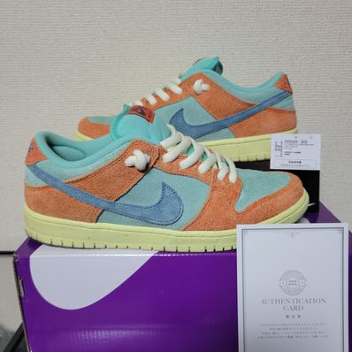 Nike SB Dunk Low Pro PRM "Orange and Emerald Rise"