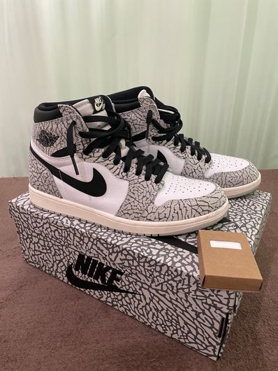 Nike Air Jordan 1 High OG "White Cement/Safari"