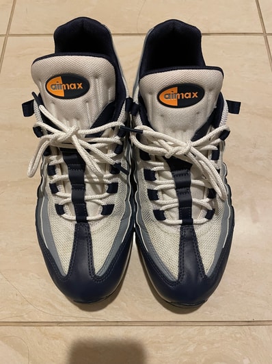 Nike Air Max 95 "Midnight Navy/Laser Orange"