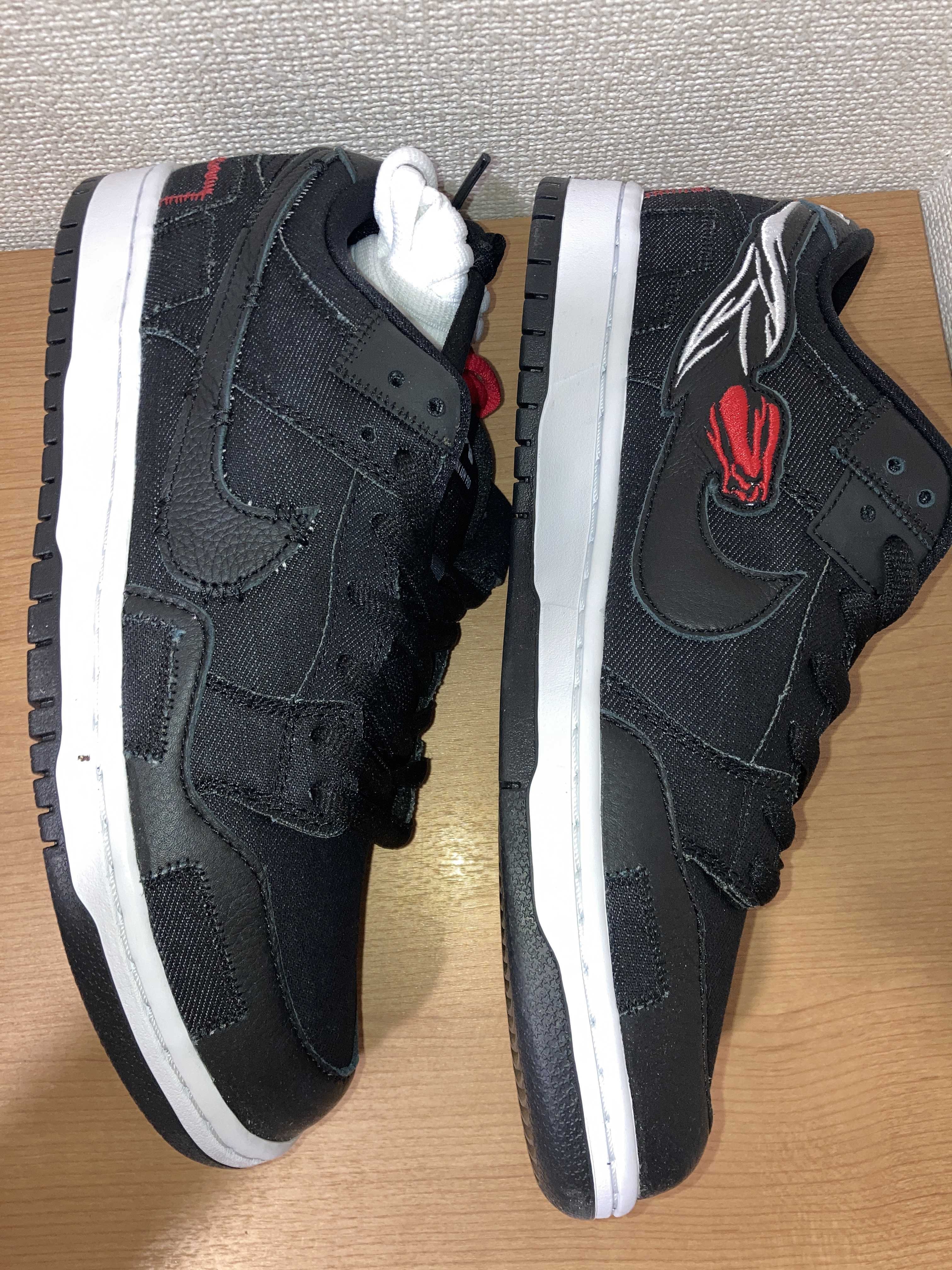 Wasted Youth × Nike SB Dunk Low "Black Denim" / VERDY