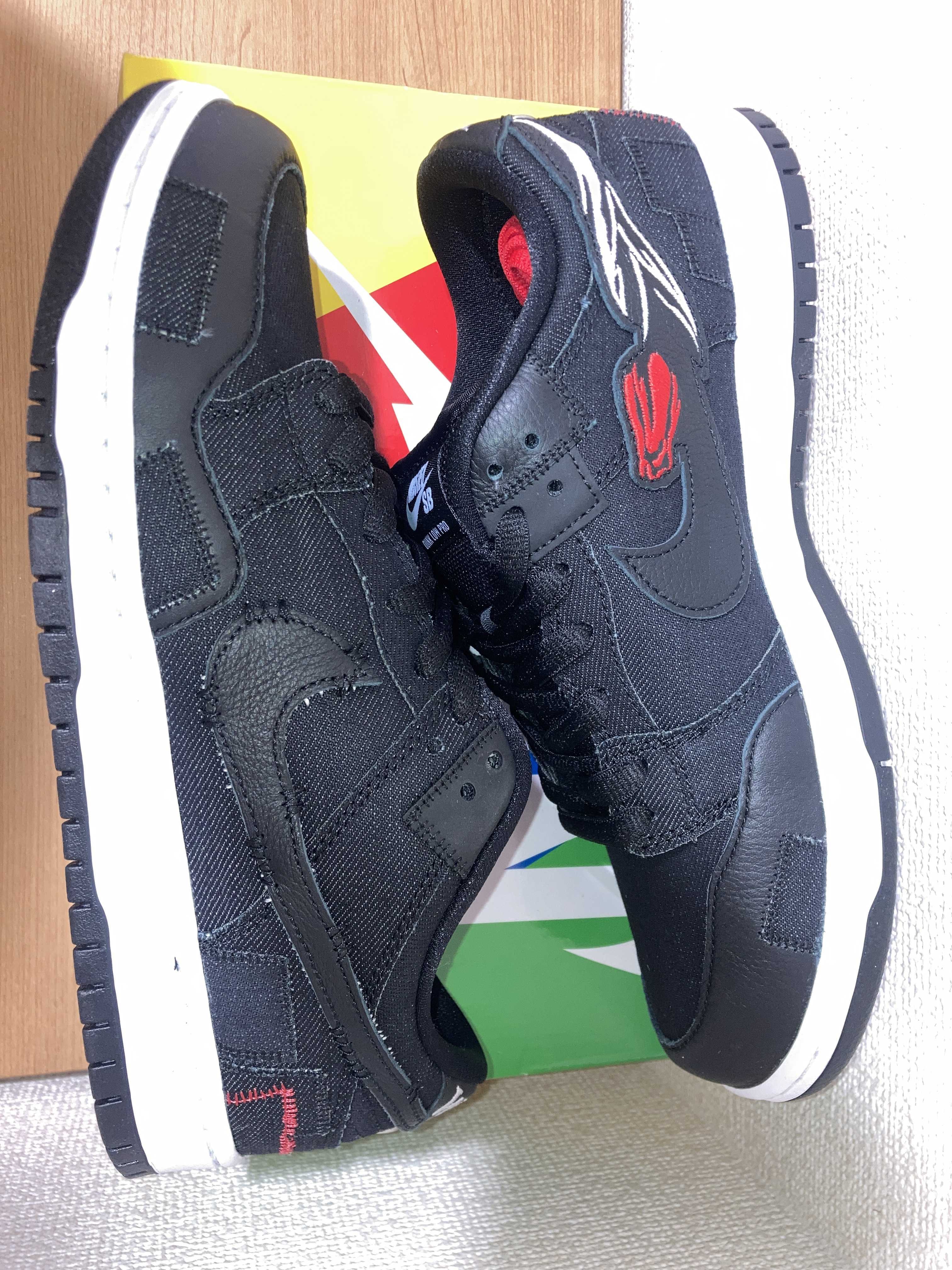 Wasted Youth × Nike SB Dunk Low "Black Denim" / VERDY