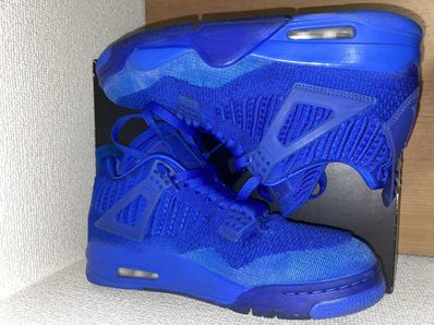 Nike Air Jordan 4 Retro Flyknit "Hyper Royal/Black"