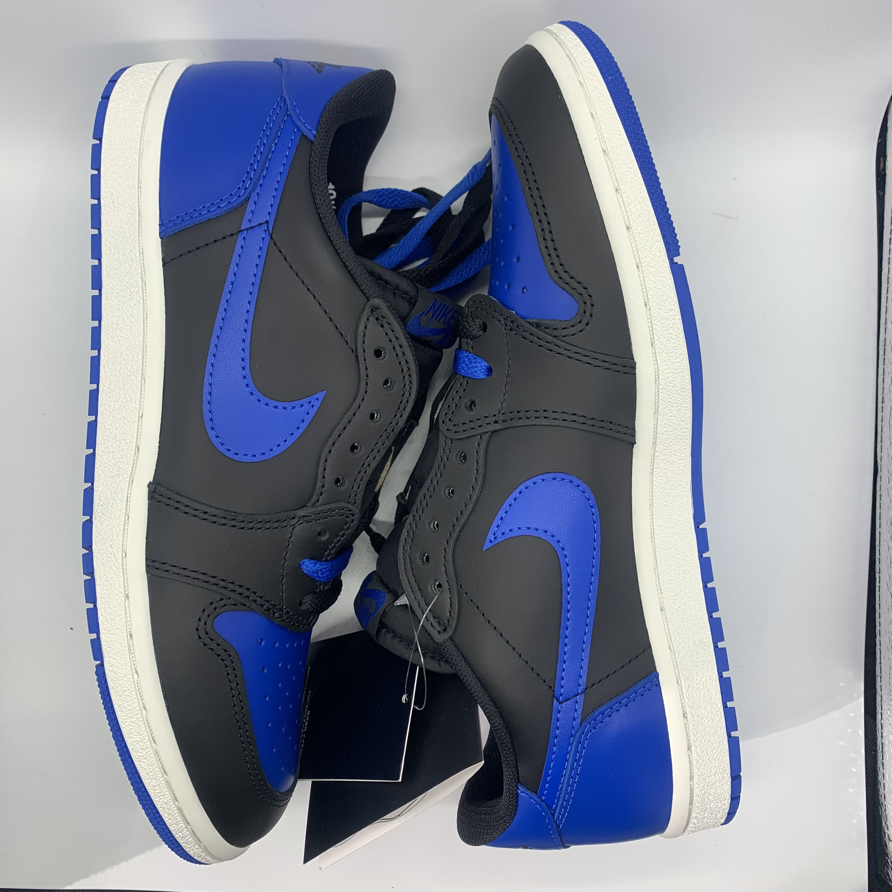 Nike Air Jordan 1 Low '85 "Black and Royal Blue"