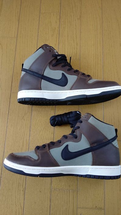 Nike SB Dunk High Pro "Baroque Brown/Black-Brun"