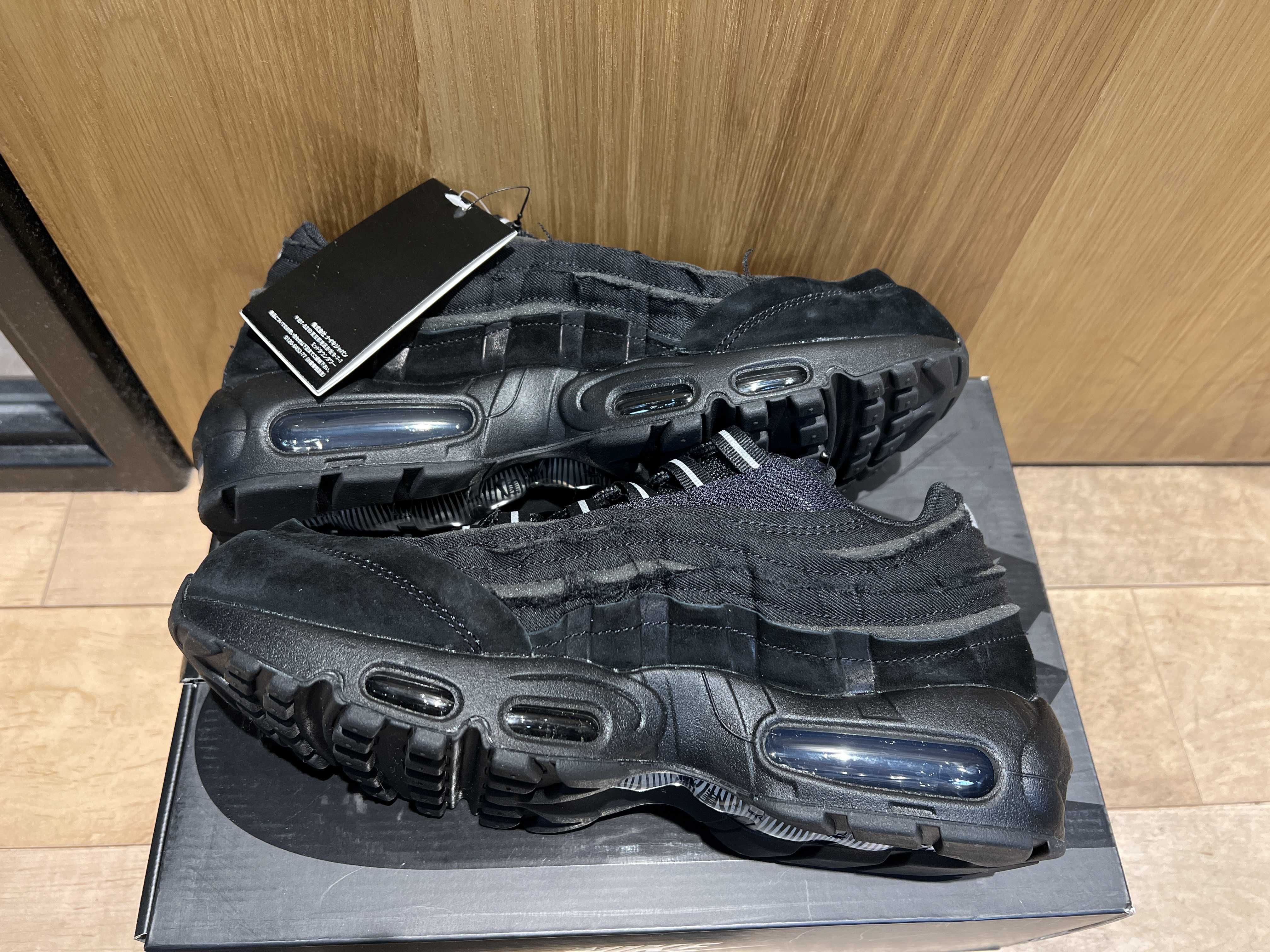 COMME des GARCONS × Nike Air Max 95 "Black"