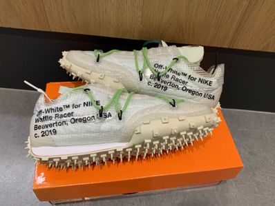 Off-White × Nike Women's Waffle Racer "White"