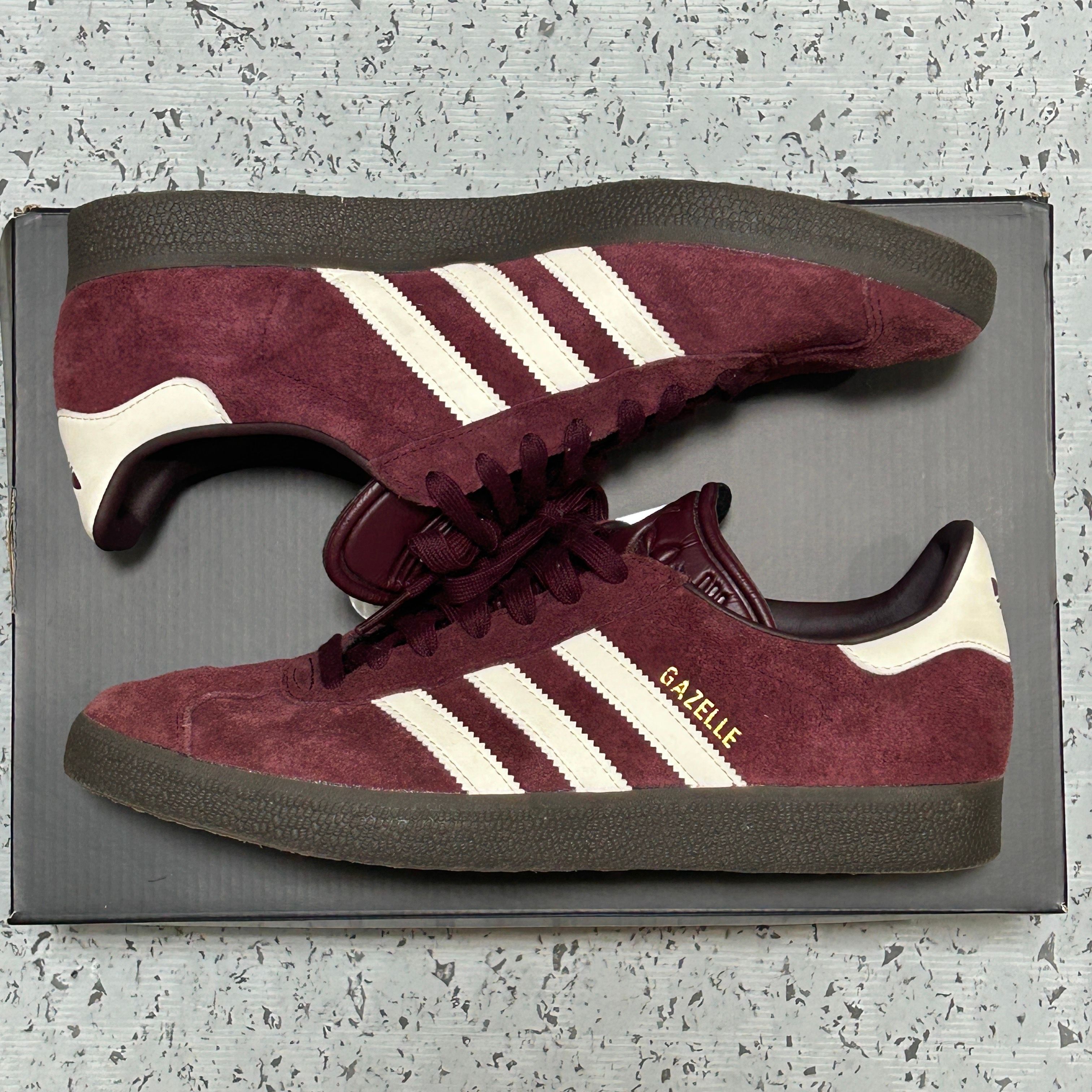 adidas Gazelle "Maroon/Chalk White/Gum"
