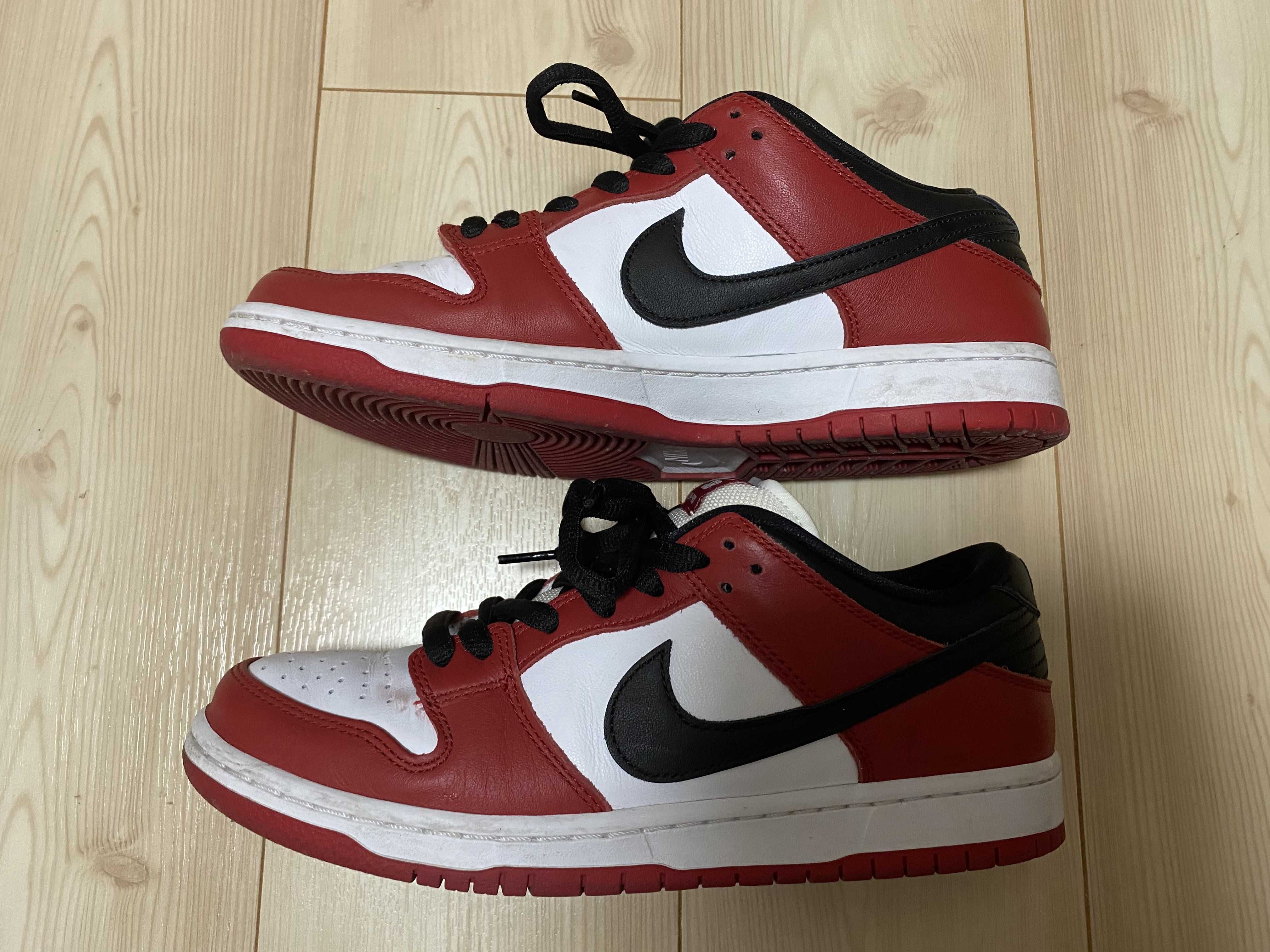 Nike SB Dunk Low Pro "J-Pack Chicago/Varsity Red and White"