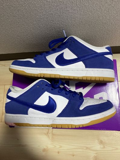 Nike SB Dunk Low "Los Angeles Dodgers/Deep Royal Blue"