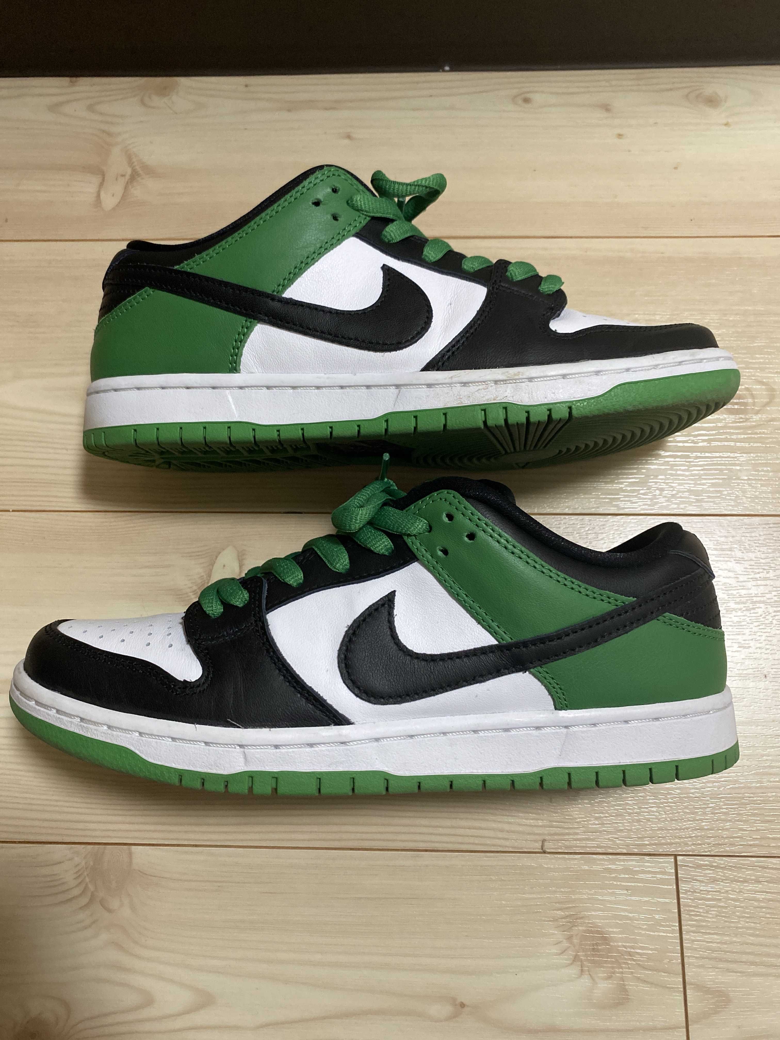 Nike SB Dunk Low Pro "Black and Classic Green"