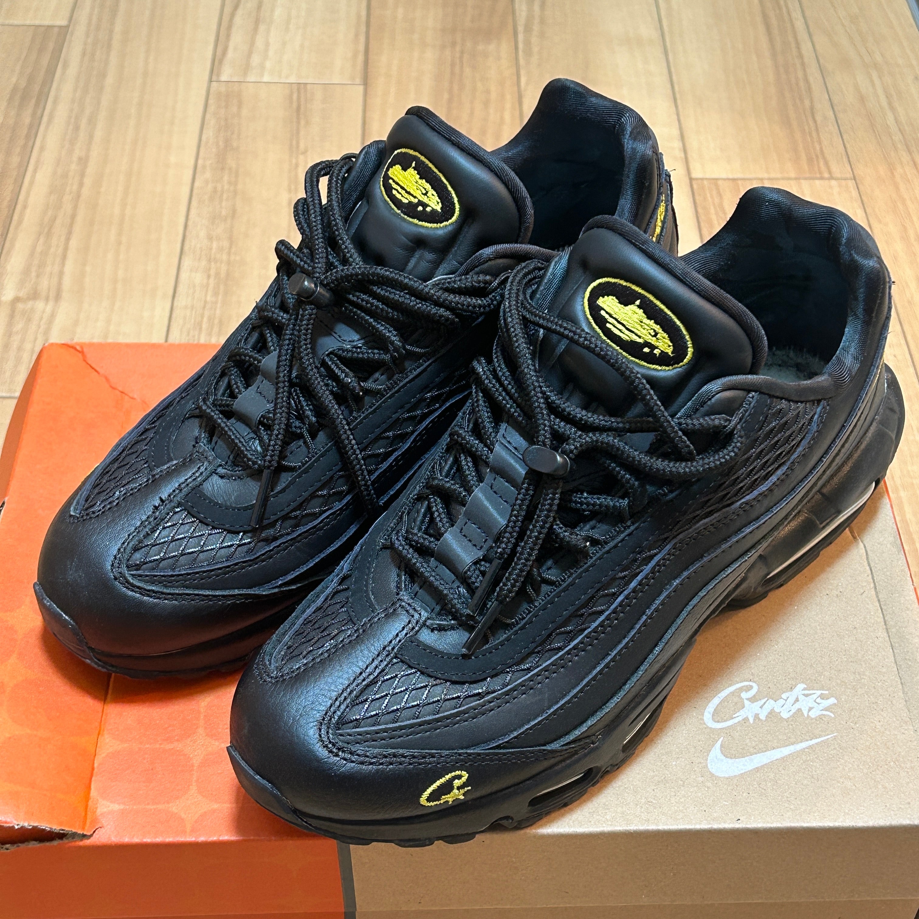 Corteiz × Nike Air Max 95 "Black and Tour Yellow"