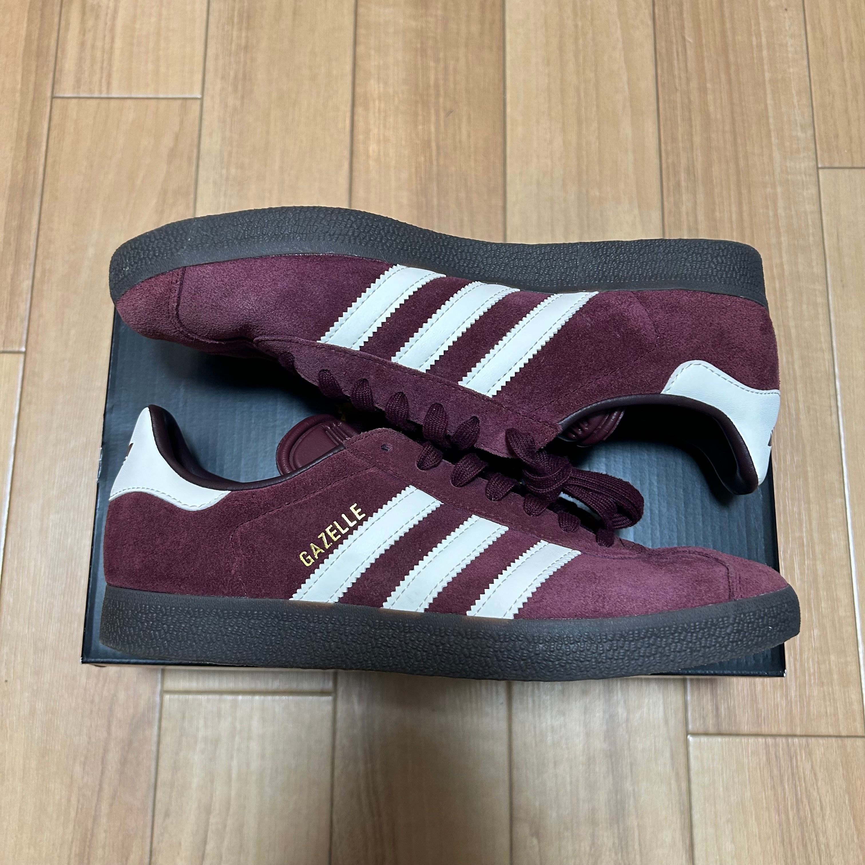 adidas Gazelle "Maroon/Chalk White/Gum"