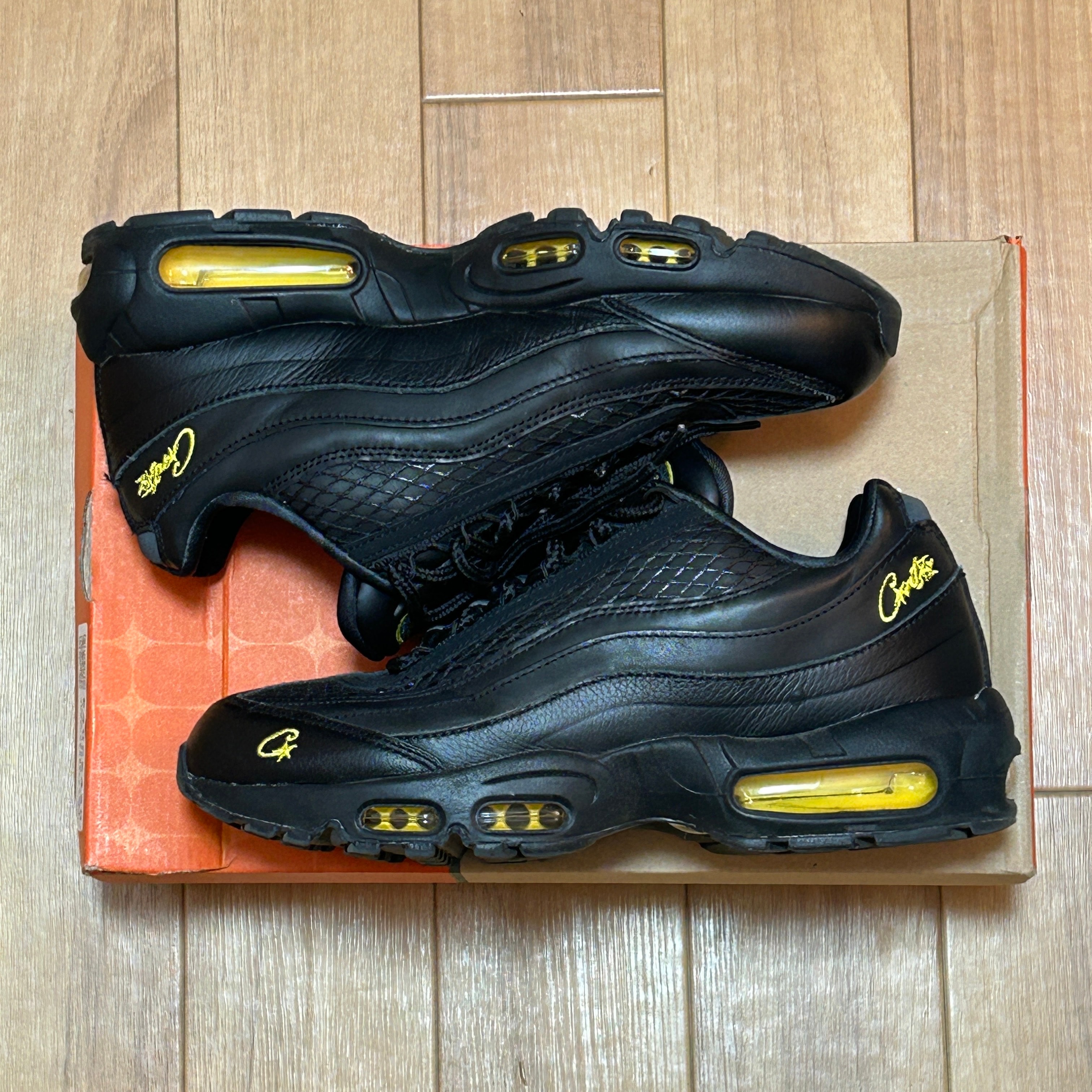 Corteiz × Nike Air Max 95 "Black and Tour Yellow"
