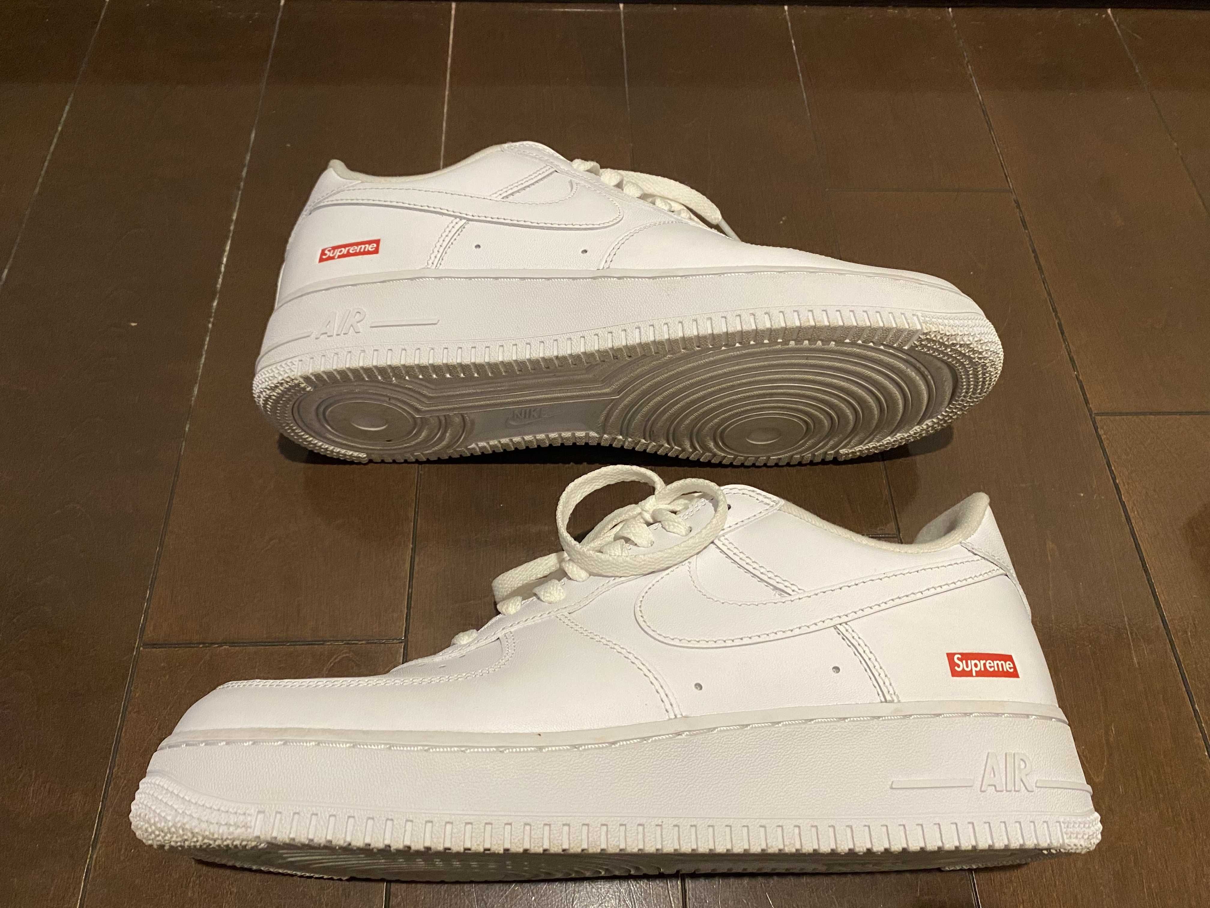 Supreme × Nike Air Force 1 Low "White"