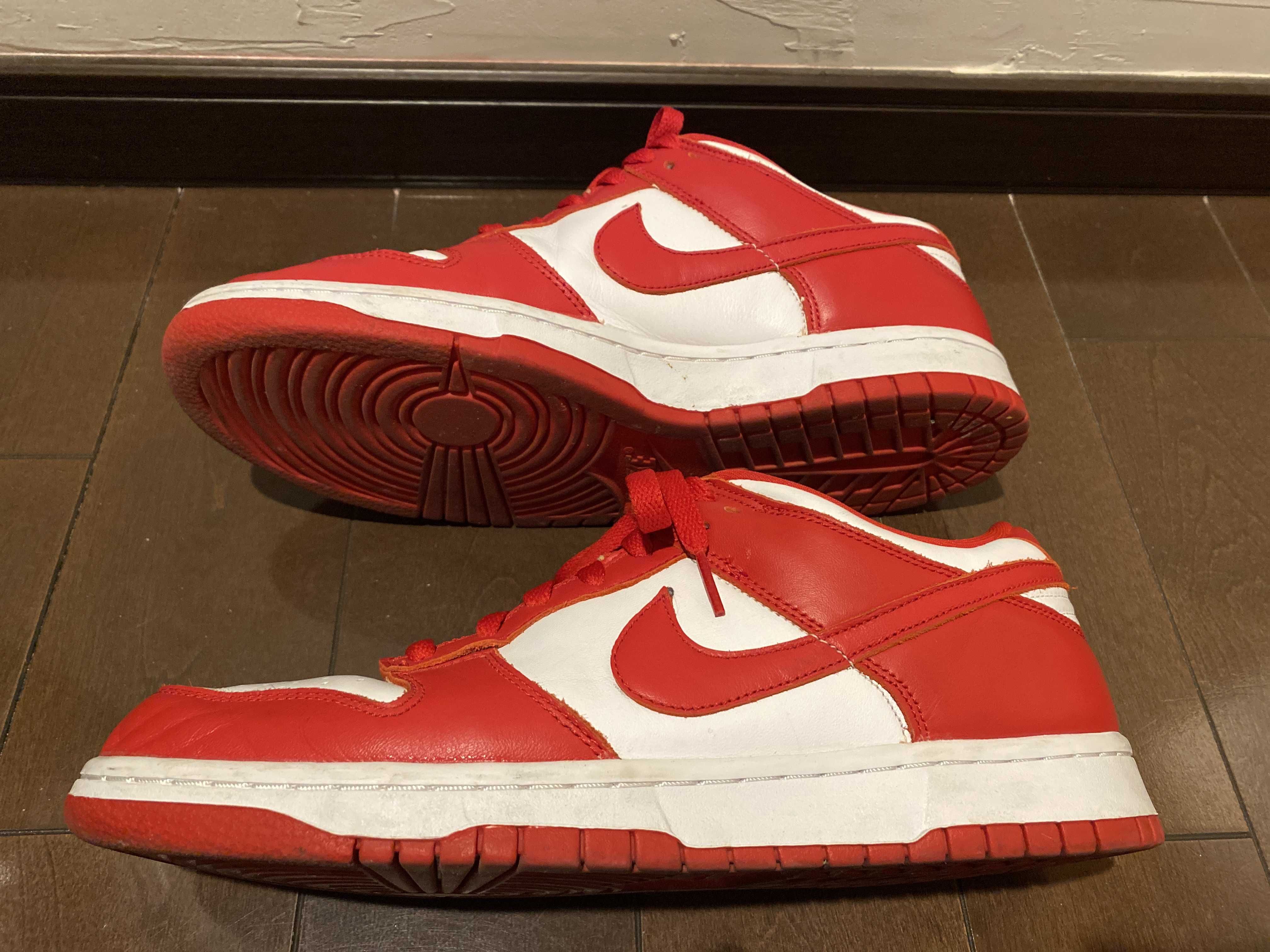 Nike Dunk Low SP "White and University Red"