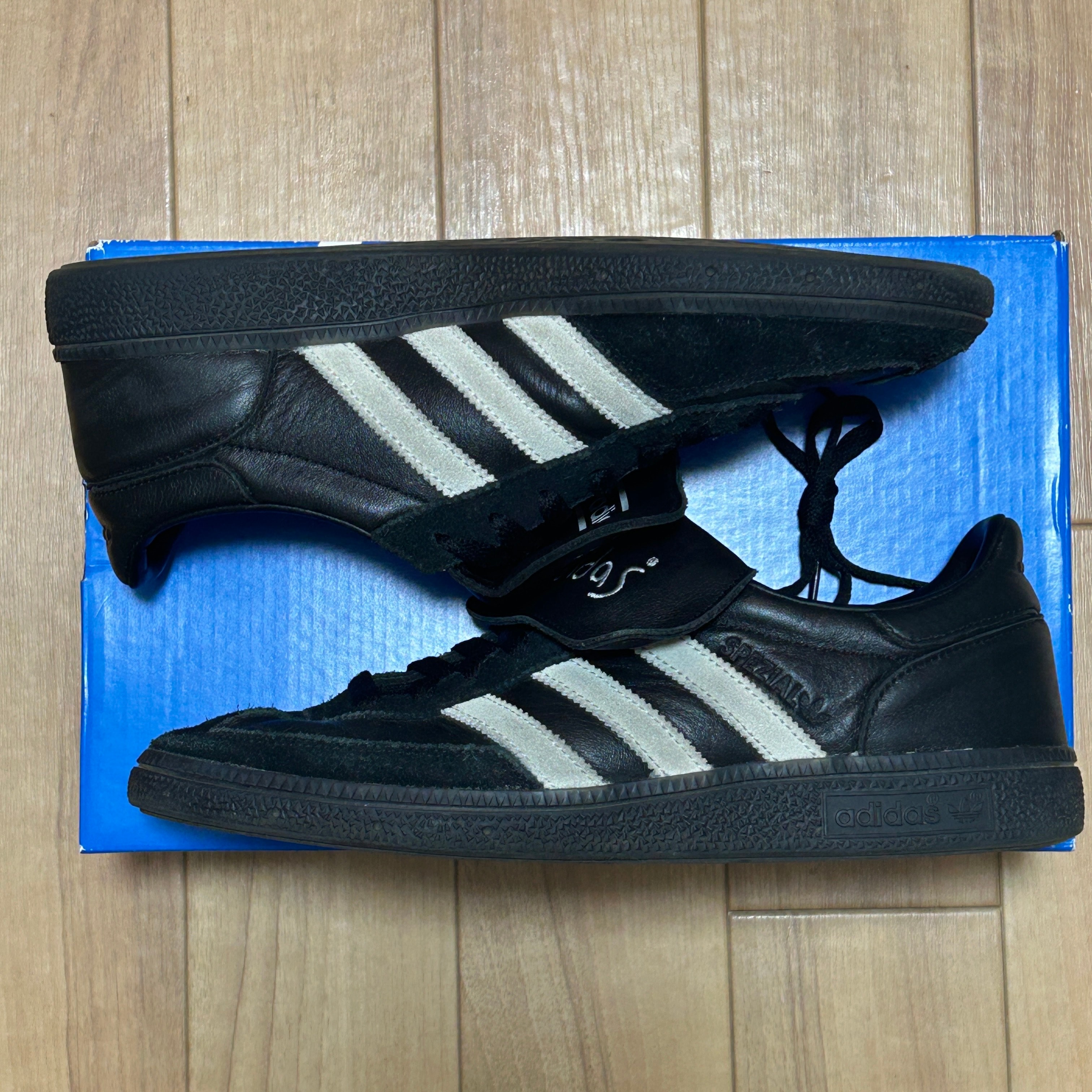 SHUKYU × E-WAX × adidas Handball Spezial "Core Black"