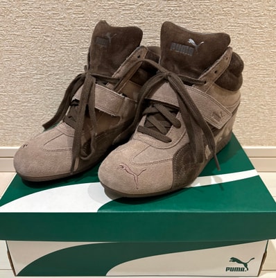 Puma Women's Speedcat Wedge "Totally Taupe/Chocolate"