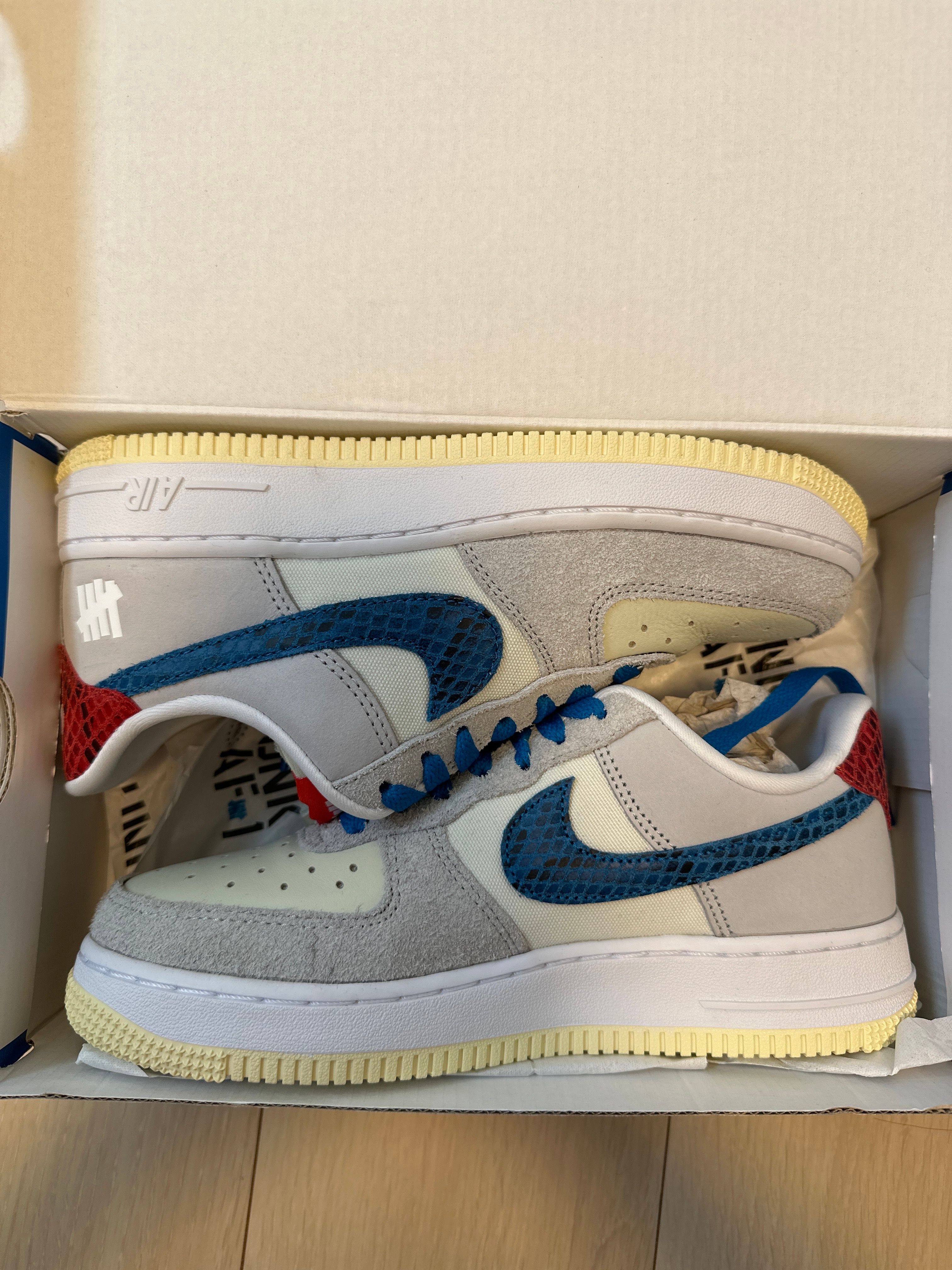 UNDEFEATED × Nike Air Force 1 Low "White"