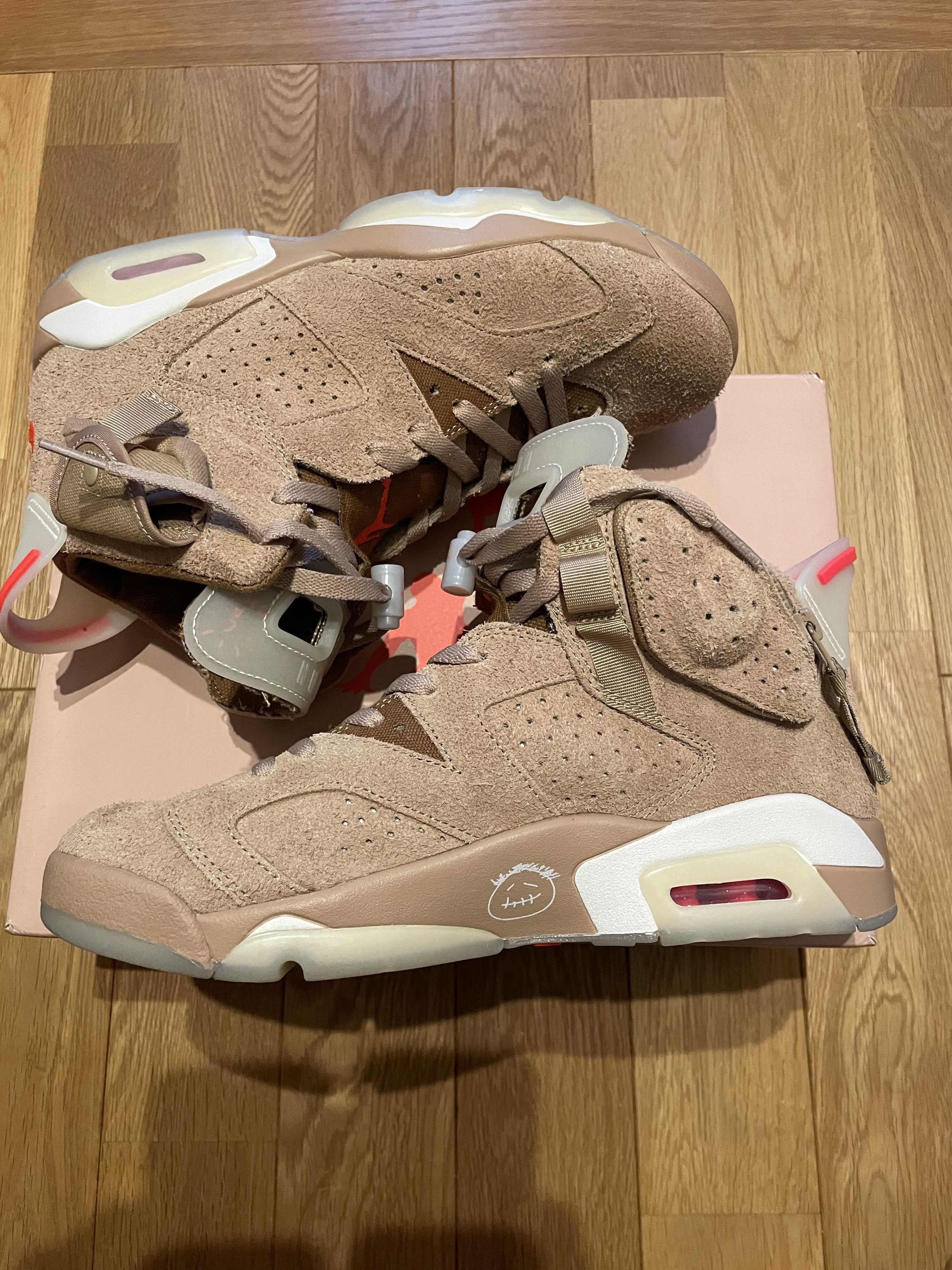 Travis Scott × Nike Air Jordan 6 "British Khaki"