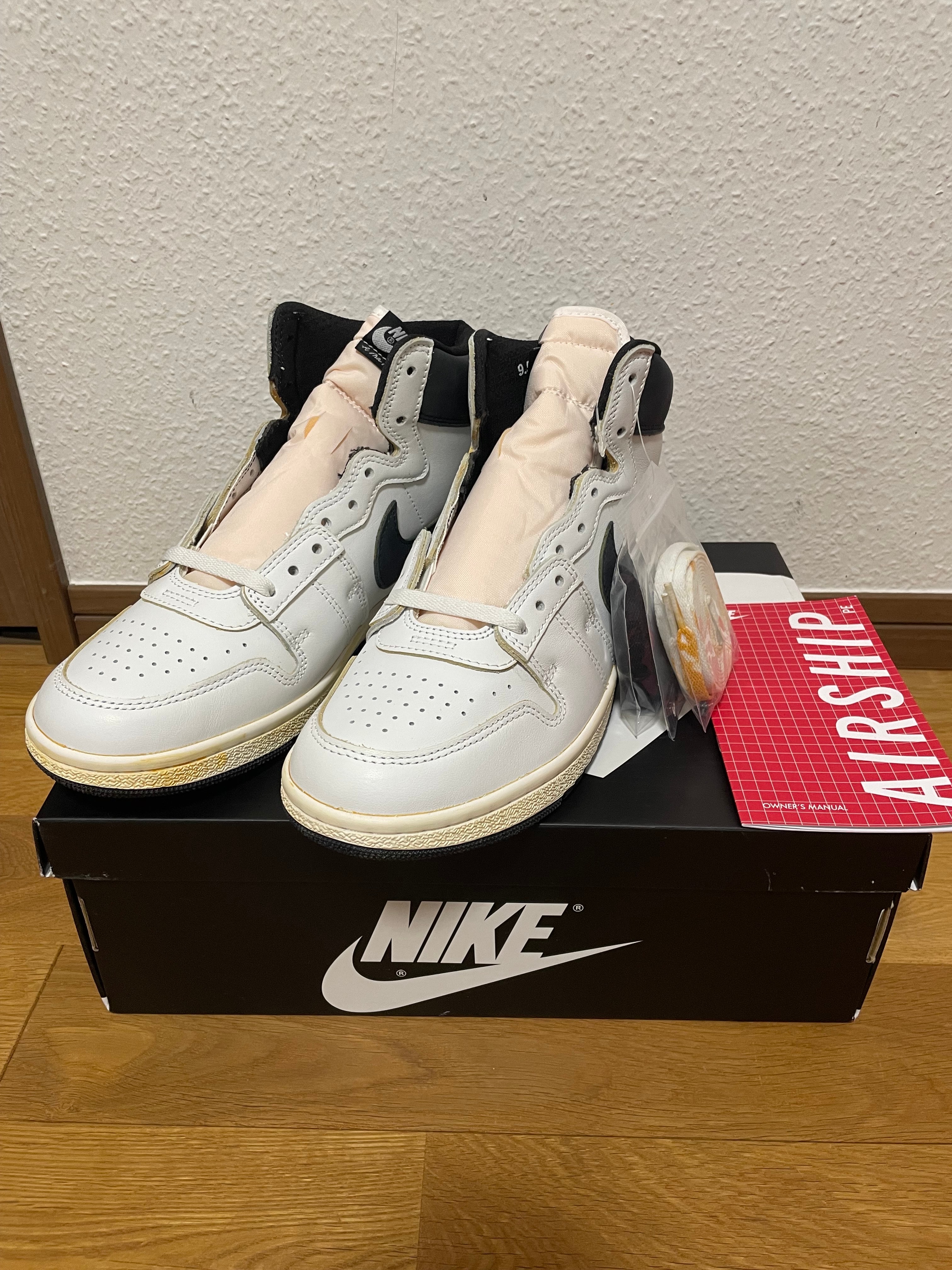 アママニエール × ナイキ ジョーダン エアシップ SP "サミットホワイト/ブラック"