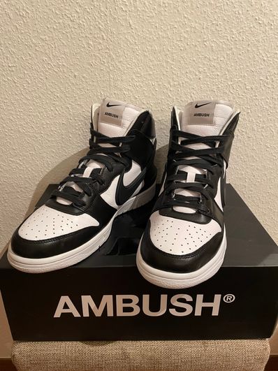 AMBUSH × Nike Dunk High "Black"