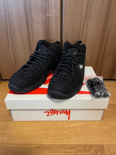 Stussy × Nike Air Penny 2 "Black"