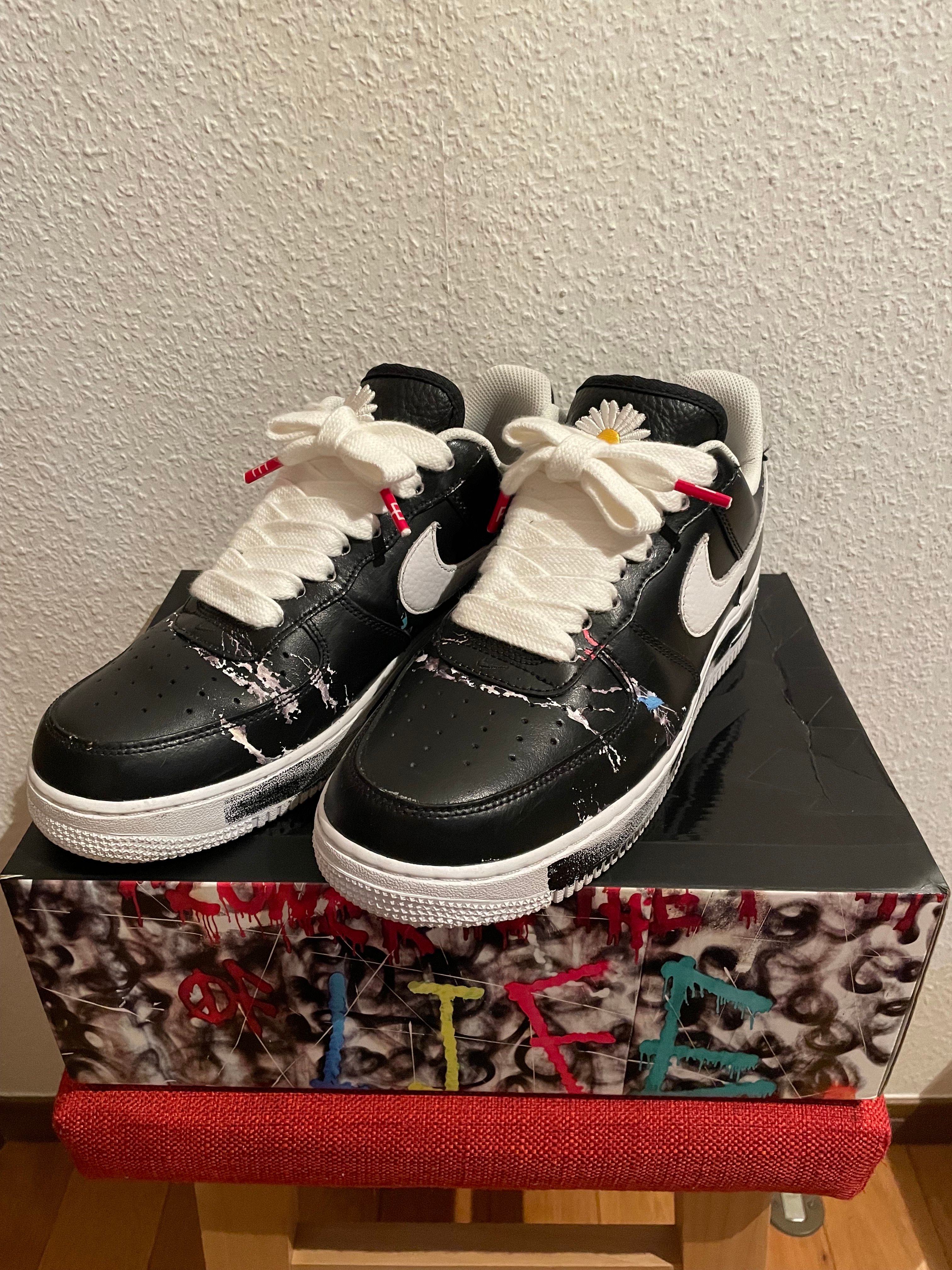 PEACEMINUSONE × Nike Air Force 1 Low Para Noise "Black" / G-DRAGON