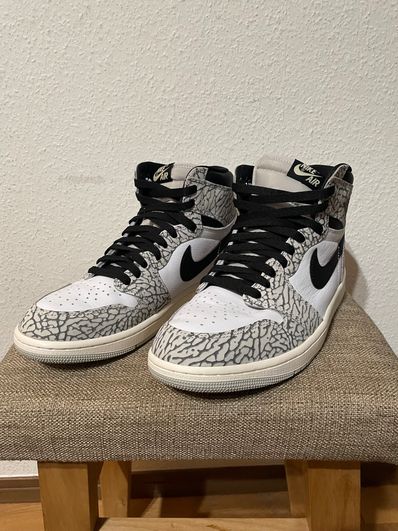 Nike Air Jordan 1 High OG "White Cement/Safari"