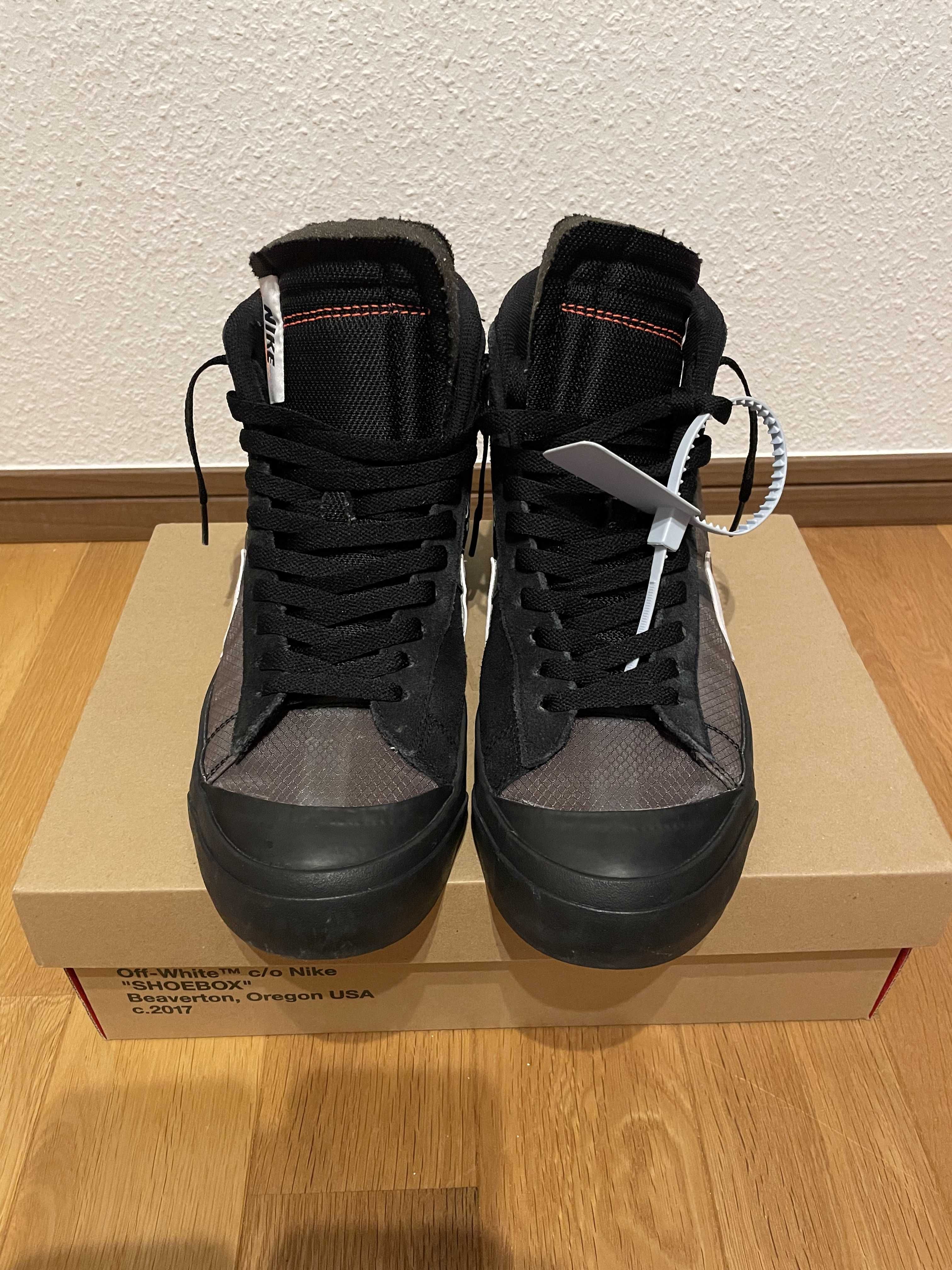Off-White × Nike Blazer Studio Mid "Grim Reaper"